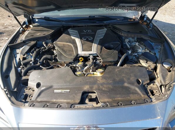 JN1EV7AP0JM590645 2018 INFINITI Q50 Silver Հետևի տեսք