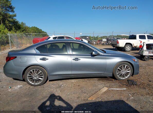 JN1EV7AP0JM590645 2018 INFINITI Q50 Silver Սալոնի հետևի տեսք