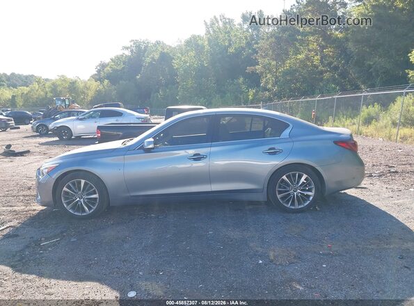JN1EV7AP0JM590645 2018 INFINITI Q50 Silver Սալոնի 360 աստիճան տեսք