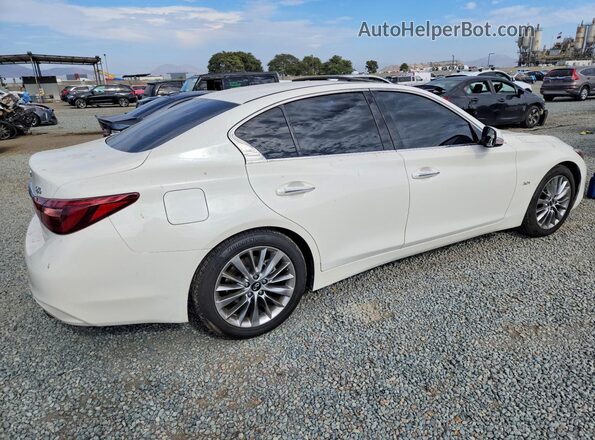 JN1EV7AP0KM511833 2019 INFINITI Q50 White Հետևի աջ