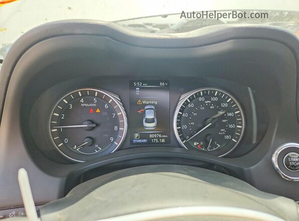 JN1EV7AP0KM511833 2019 INFINITI Q50 White Սարքավորումների վահանակի տեսք
