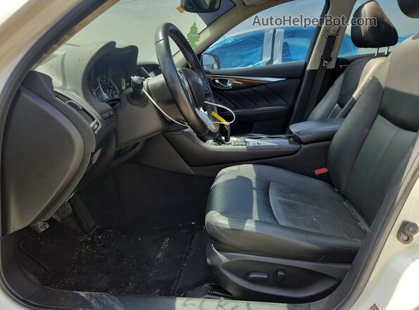 JN1EV7AP0KM511833 2019 INFINITI Q50 White Սալոնի դիմացի տեսք