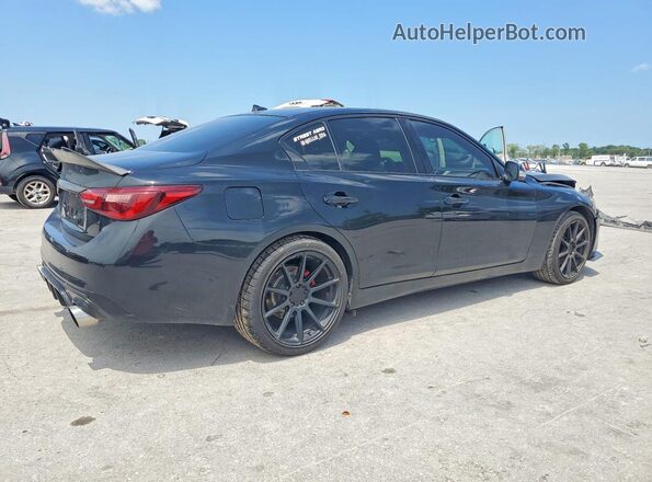 JN1EV7AP0LM202865 2020 INFINITI Q50 Black უკანა მარჯვენა