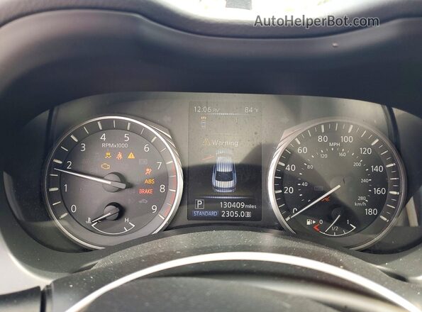 JN1EV7AP0LM202865 2020 INFINITI Q50 Black ხელსაწყოთა პანელის ხედი