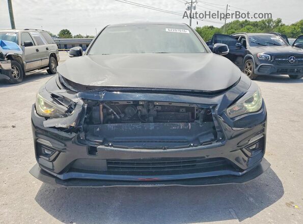 JN1EV7AP0LM202865 2020 INFINITI Q50 Black წინა ხედი