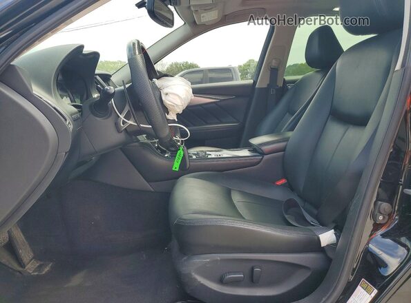 JN1EV7AP0LM202865 2020 INFINITI Q50 Black წინა სალონის ხედი