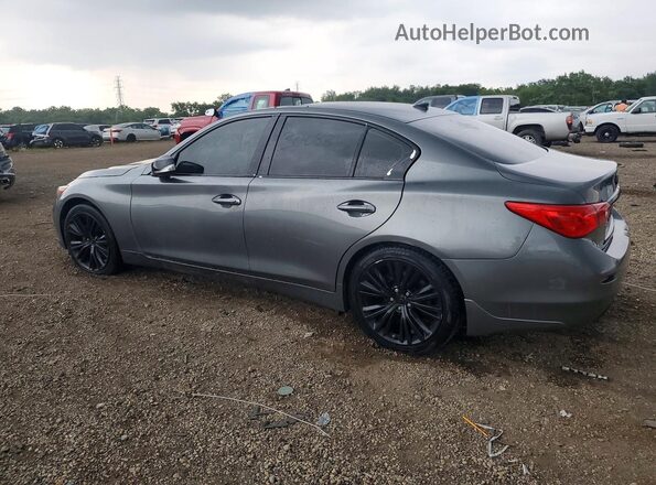 JN1EV7AP1HM735329 2017 INFINITI Q50 Серый Задняя левая четверть