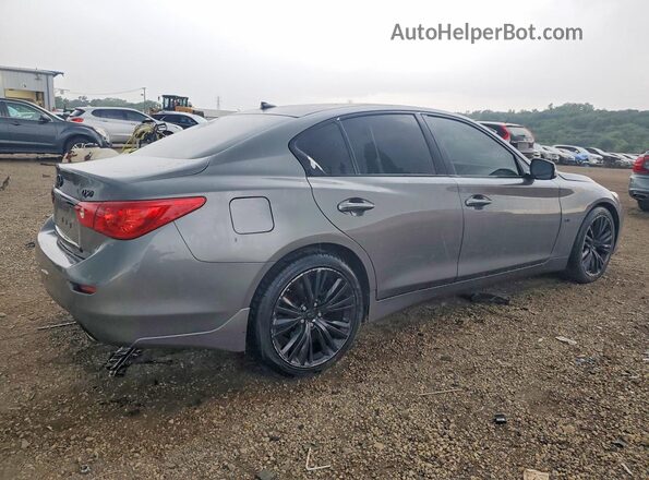 JN1EV7AP1HM735329 2017 INFINITI Q50 Серый Задняя правая четверть