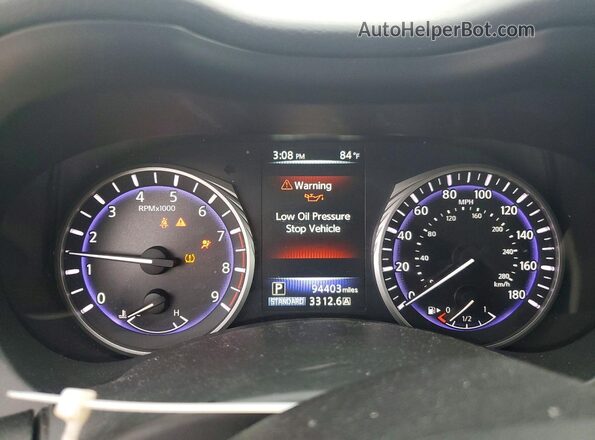 JN1EV7AP1HM735329 2017 INFINITI Q50 Серый Вид щитка приборов