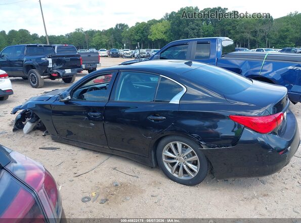 JN1EV7AP1HM737887 2017 INFINITI Q50 Black Սալոնի 360 աստիճան տեսք