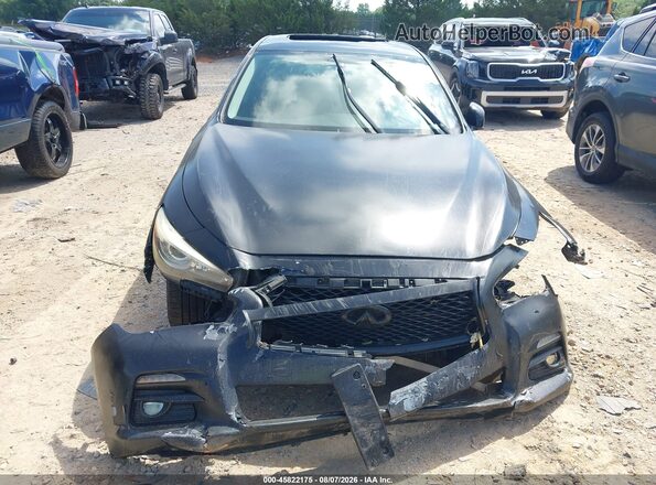 JN1EV7AP1HM737887 2017 INFINITI Q50 Black Սարքավորումների վահանակի տեսք