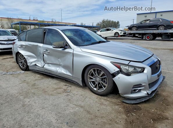 JN1EV7AP1HM742815 2017 INFINITI Q50 Silver Առջևի աջ