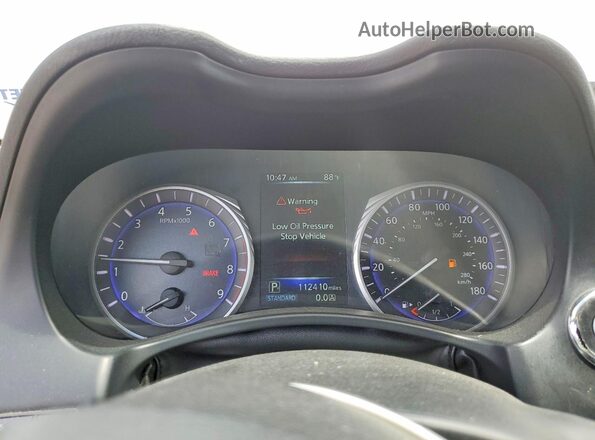 JN1EV7AP1HM742815 2017 INFINITI Q50 Silver Սարքավորումների վահանակի տեսք