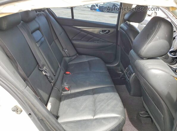 JN1EV7AP1HM742815 2017 INFINITI Q50 Silver Հետևի նստատեղերի տեսք