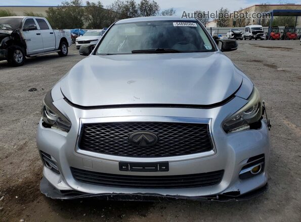 JN1EV7AP1HM742815 2017 INFINITI Q50 Silver Դիմացի տեսք