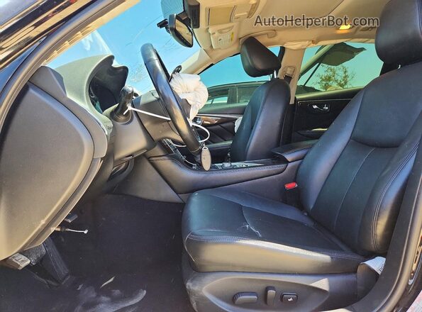 JN1EV7AP1JM352741 2018 INFINITI Q50 Черный Вид салона спереди
