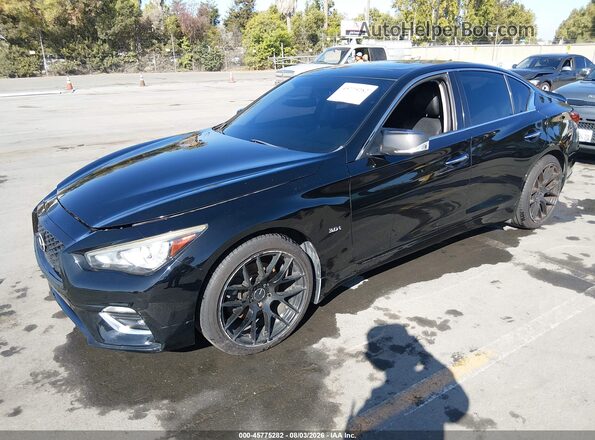 JN1EV7AP1JM354490 2018 INFINITI Q50 Black Front left