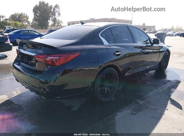 JN1EV7AP1JM354490 2018 INFINITI Q50 Black Rear right