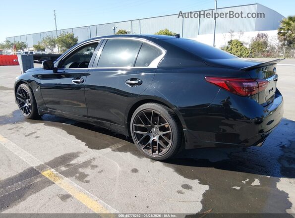 JN1EV7AP1JM354490 2018 INFINITI Q50 Black Rear left