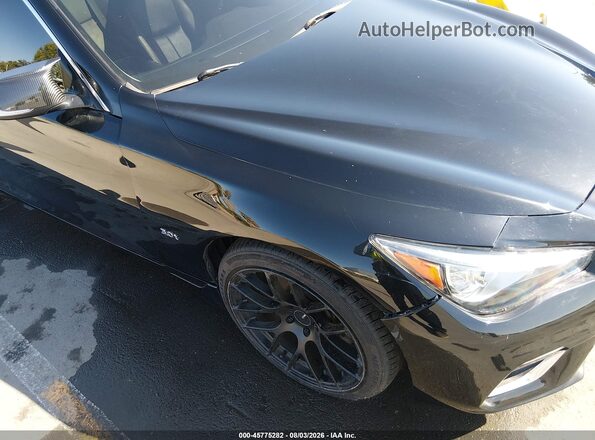 JN1EV7AP1JM354490 2018 INFINITI Q50 Black Front view
