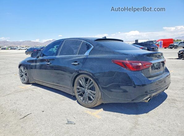 JN1EV7AP1JM354702 2018 INFINITI Q50 Black Задня ліва чверть