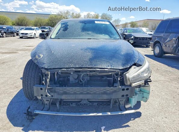 JN1EV7AP1JM354702 2018 INFINITI Q50 Black Вид спереду