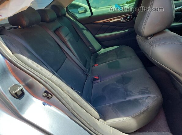 JN1EV7AP1KM512067 2019 INFINITI Q50 Silver Հետևի նստատեղերի տեսք