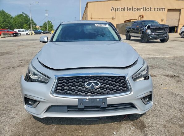 JN1EV7AP1LM207511 2020 INFINITI Q50 Silver Vista frontal