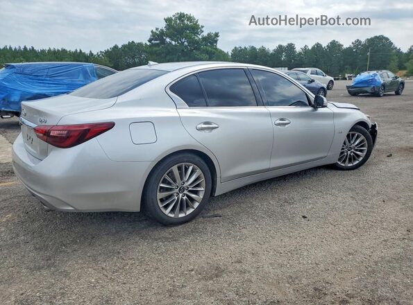 JN1EV7AP1LM207511 2020 INFINITI Q50 Silver Trasero derecho