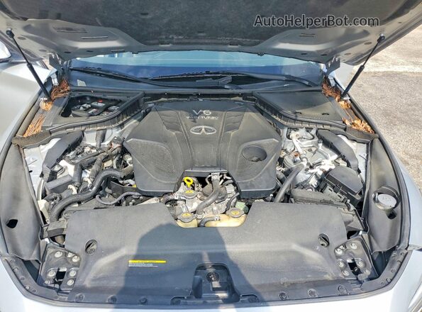 JN1EV7AP1LM207511 2020 INFINITI Q50 Silver Vista interior trasera