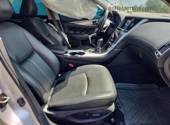 JN1EV7AP1LM207511 2020 INFINITI Q50 Silver Vista interior delantera