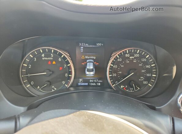 JN1EV7AP1LM207511 2020 INFINITI Q50 Silver Vista del cuadro de instrumentos