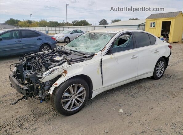 JN1EV7AP1MM701756 2021 INFINITI Q50 White Հետևի ձախ