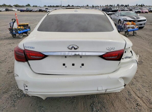 JN1EV7AP1MM701756 2021 INFINITI Q50 White 