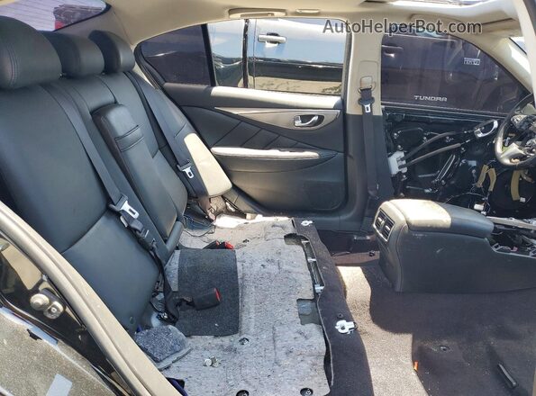 JN1EV7AP2HM731421 2017 INFINITI Q50 Черный Вид задних сидений