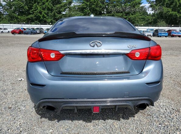 JN1EV7AP2HM737560 2017 INFINITI Q50 Blue Հետևի տեսք