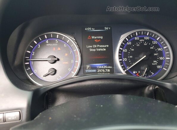JN1EV7AP2HM737560 2017 INFINITI Q50 Blue Սարքավորումների վահանակի տեսք