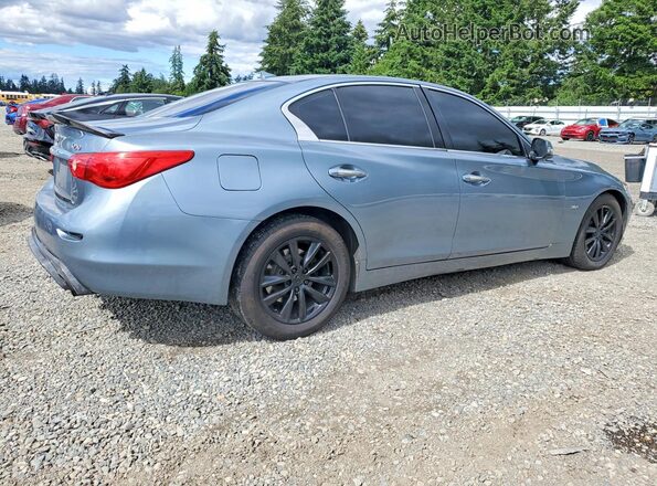 JN1EV7AP2HM737560 2017 INFINITI Q50 Blue Հետևի աջ