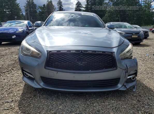 JN1EV7AP2HM737560 2017 INFINITI Q50 Blue Դիմացի տեսք