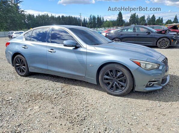 JN1EV7AP2HM737560 2017 INFINITI Q50 Blue Առջևի աջ