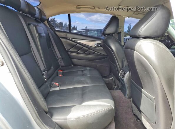 JN1EV7AP2HM737560 2017 INFINITI Q50 Blue Հետևի նստատեղերի տեսք