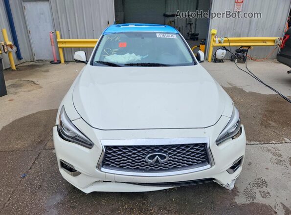 JN1EV7AP2JM350139 2018 INFINITI Q50 White Vista frontal