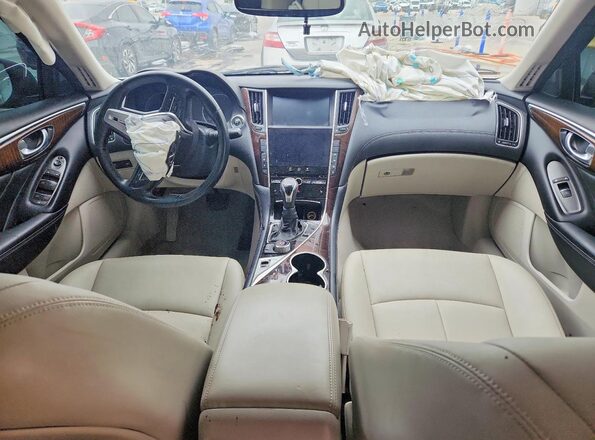 JN1EV7AP2JM350139 2018 INFINITI Q50 White Vista del salpicadero