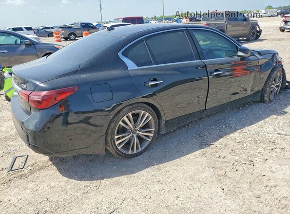 JN1EV7AP2JM350805 2018 INFINITI Q50 Black Trasero derecho