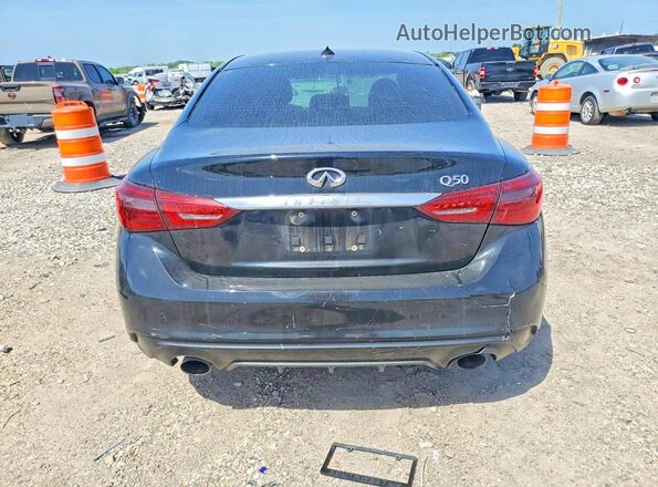 JN1EV7AP2JM350805 2018 INFINITI Q50 Black Vista trasera