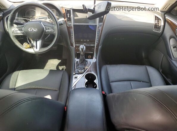 JN1EV7AP2JM350805 2018 INFINITI Q50 Black Vista del salpicadero