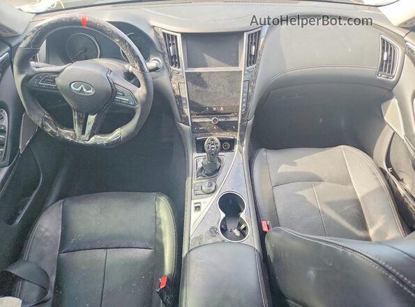 JN1EV7AP2JM365739 2018 INFINITI Q50 Черный Вид панели приборов
