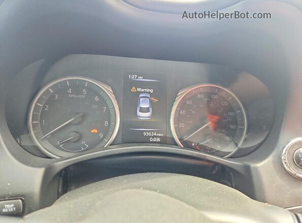 JN1EV7AP2JM365739 2018 INFINITI Q50 Черный Вид щитка приборов