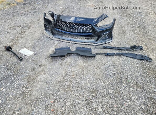 JN1EV7AP2JM365739 2018 INFINITI Q50 Черный Вид подкапотного пространства