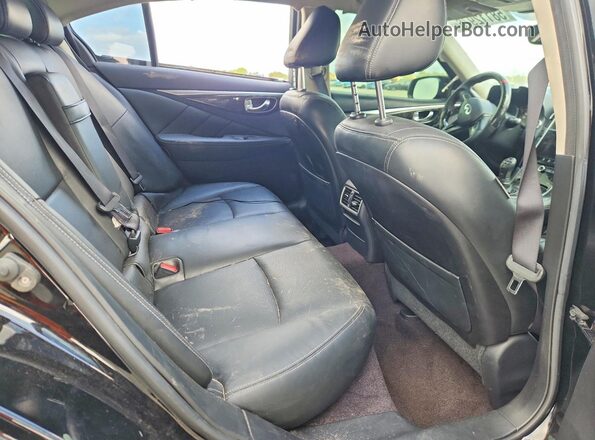 JN1EV7AP2JM365739 2018 INFINITI Q50 Черный Вид задних сидений
